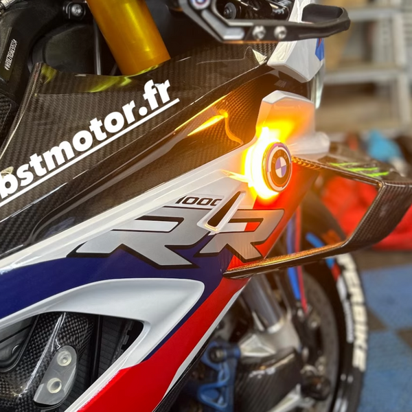 LED 60mm Jaune Blanc BMW